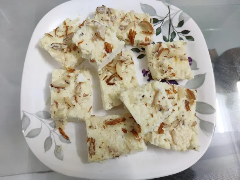 Make Easy Milk Powder Barfi in 5 Minutes