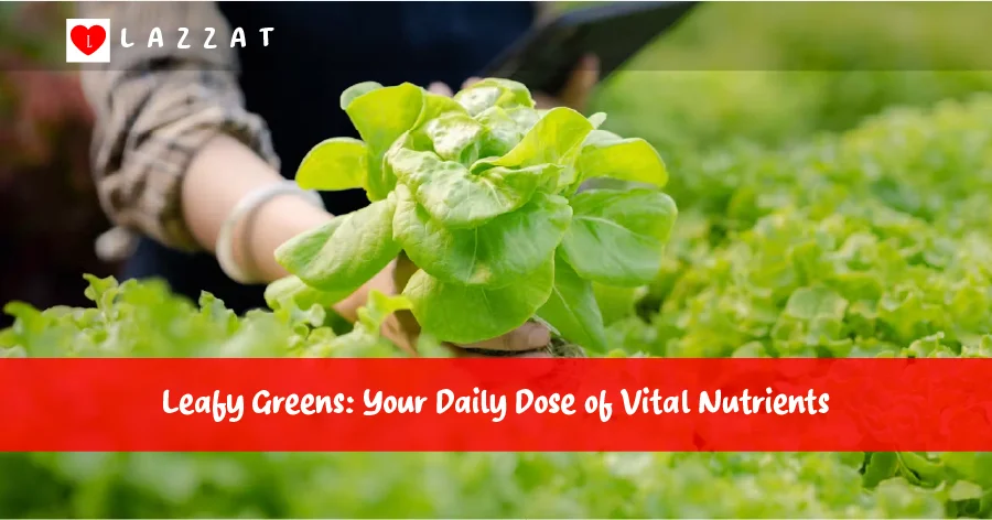 Leafy Greens Your Daily Dose of Vital Nutrient