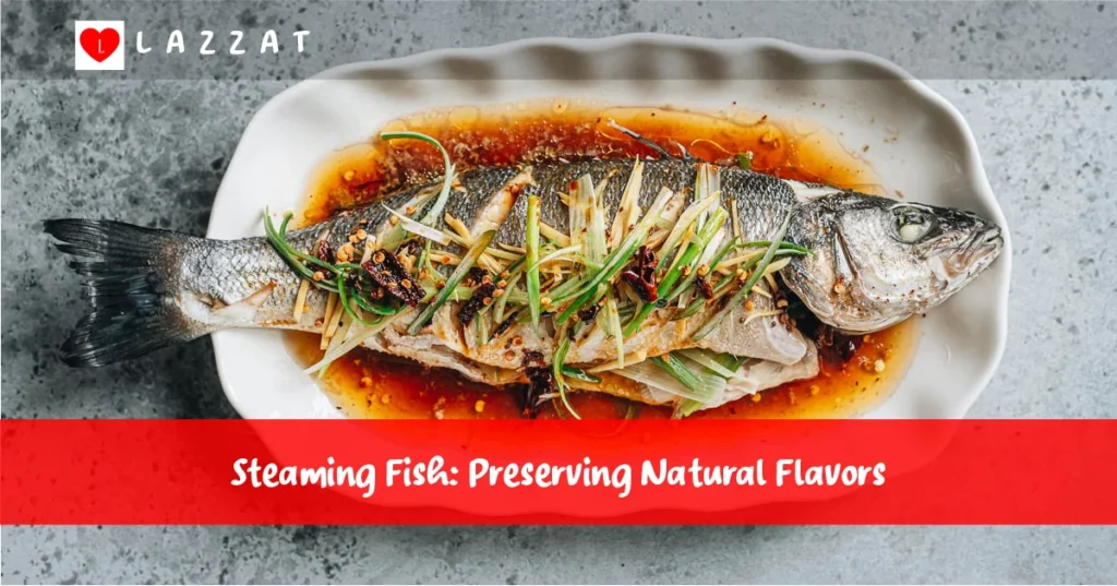 Steaming Fish Preserving Natural Flavors