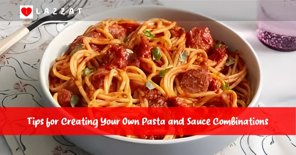 Tips for Creating Your Own Pasta and Sauce Combinations