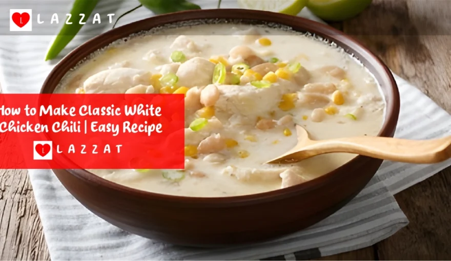 How to Make Classic White Chicken Chili | Easy Recipe