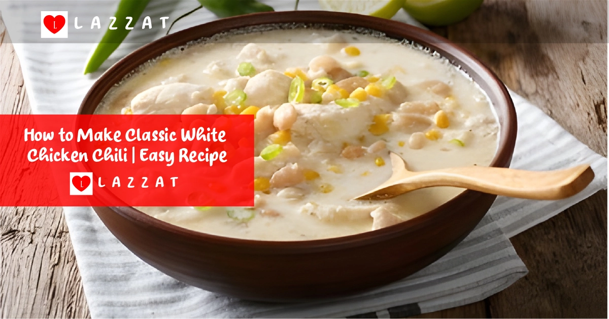 How to Make Classic White Chicken Chili | Easy Recipe